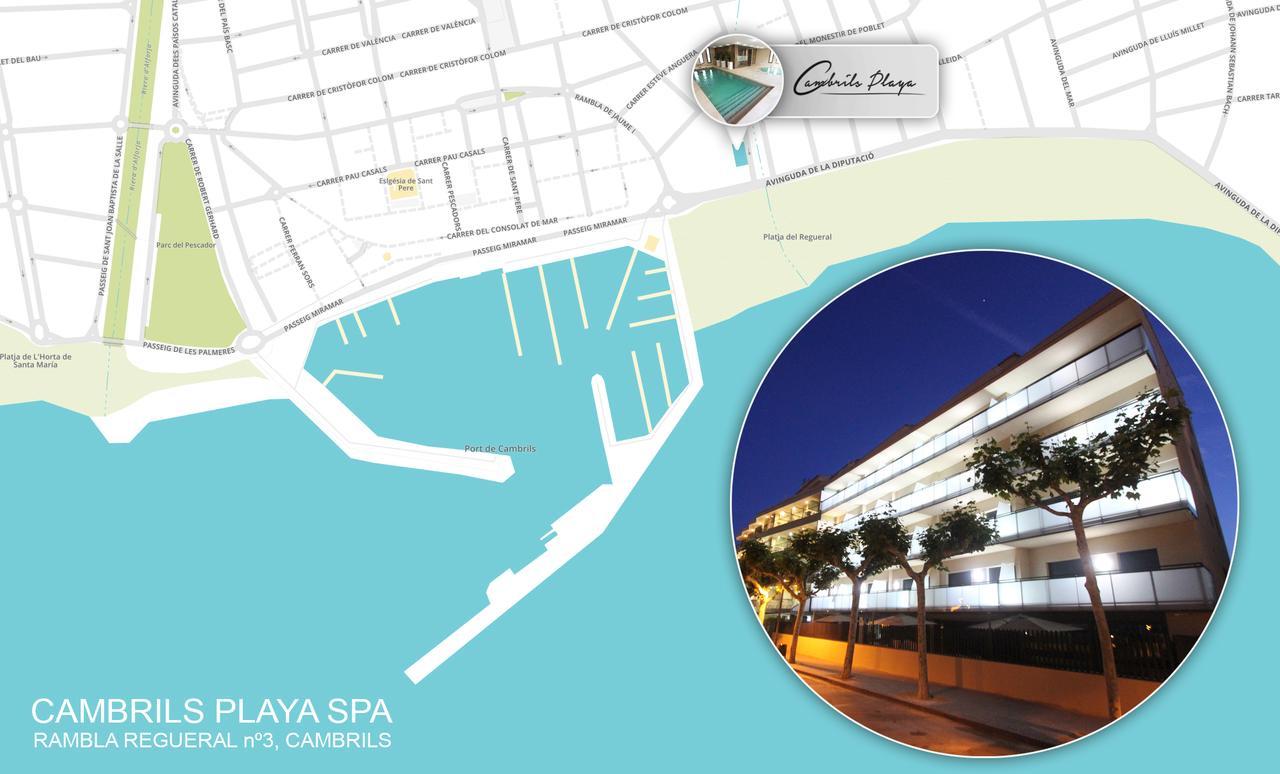 Apartamentos Cambrils Playa Spa Eksteriør billede